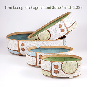 1-Week Pottery Retreat - June 15-21, 2025 with Toni Losey