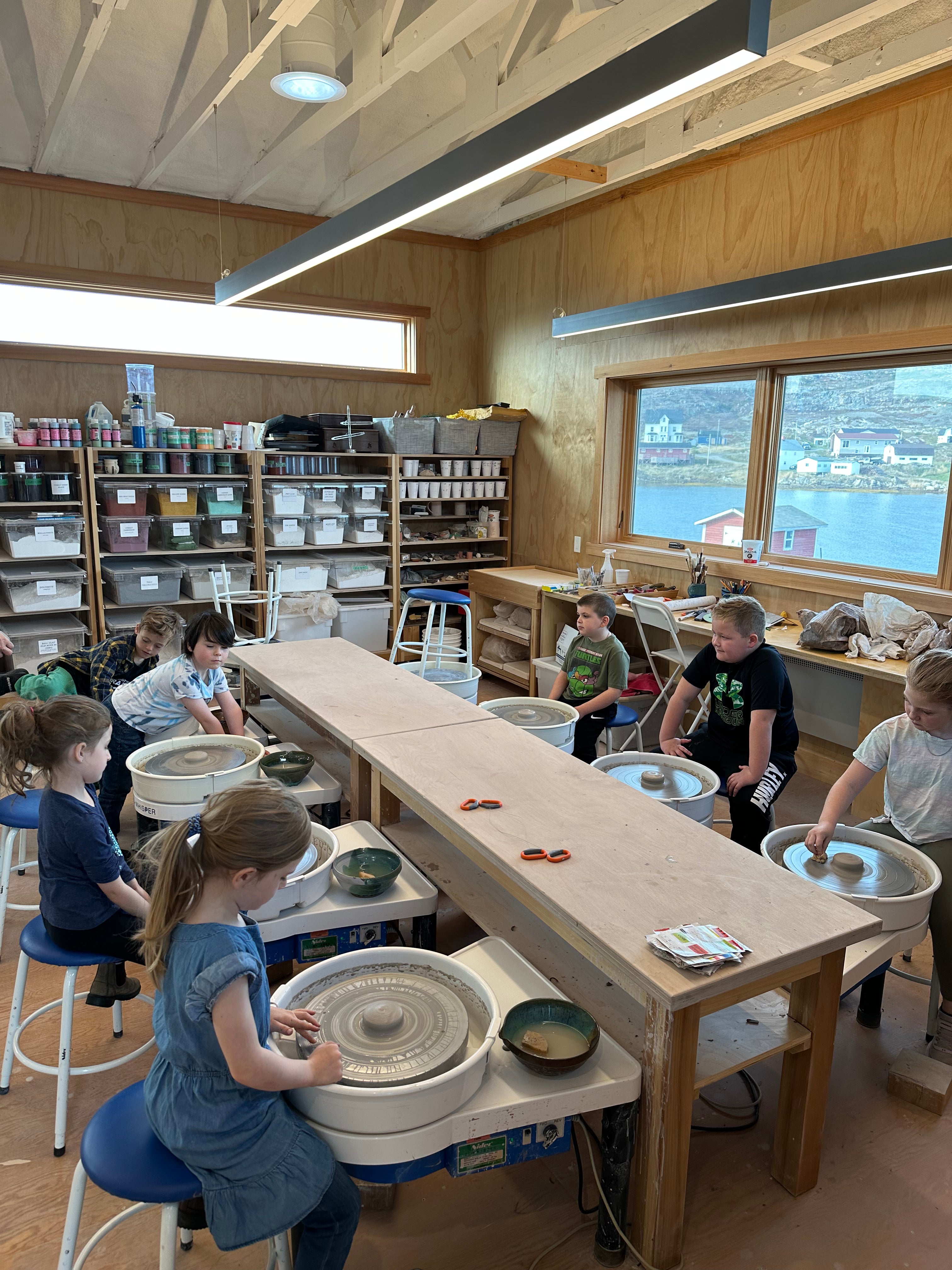 Kids 3-Week Pottery Wheel Class